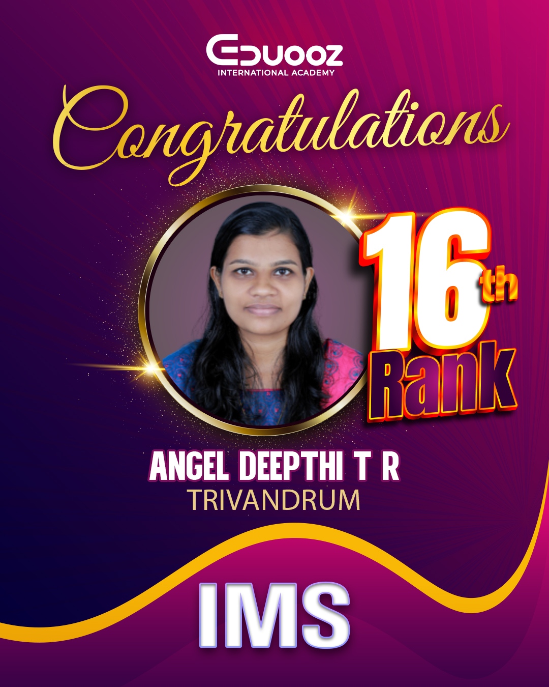 Rank holder portrait: 16 Angel Deepthi T R.jpg